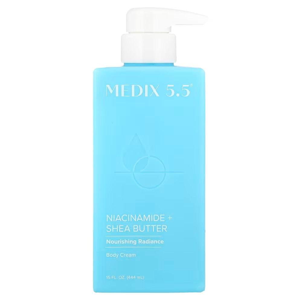 Medix 5.5 Body Cream, Niacinamide + Shea Butter, 15 fl oz (444 ml)