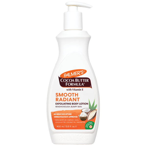 Palmer’s cocoa butter smooth radiant exfoliating body lotion 400ml