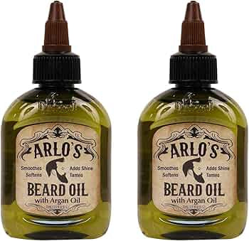 Arlo's Beard Oil - Argan Oil 2.5 ounce (2 Pack)