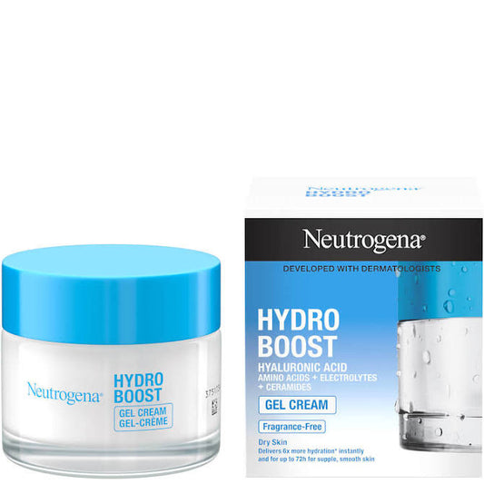 Neutrogena Hydro Boost Gel Cream Moisturiser for Dry Skin 50ml