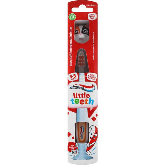 Aquafresh Little Teeth Toothbrush for Kids 3-5 Years