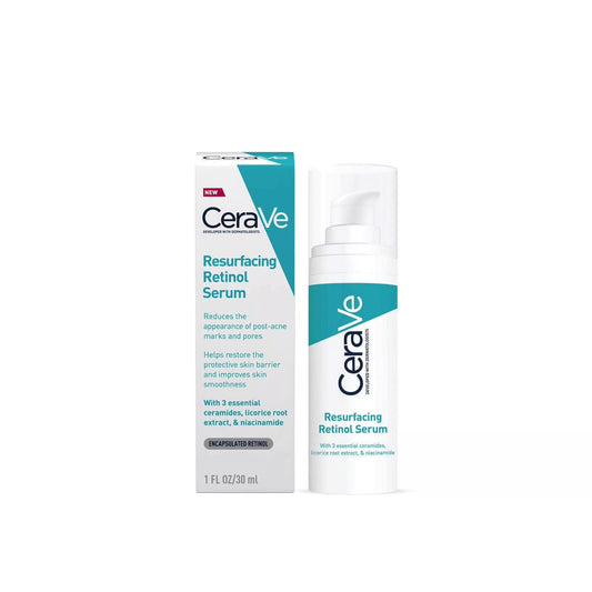 CeraVe Resurfacing Retinol Serum with Ceramides and Niacinamide for Blemish-Prone Skin 30ml