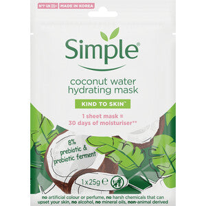 Simple Coconut Water Hydrating Mask