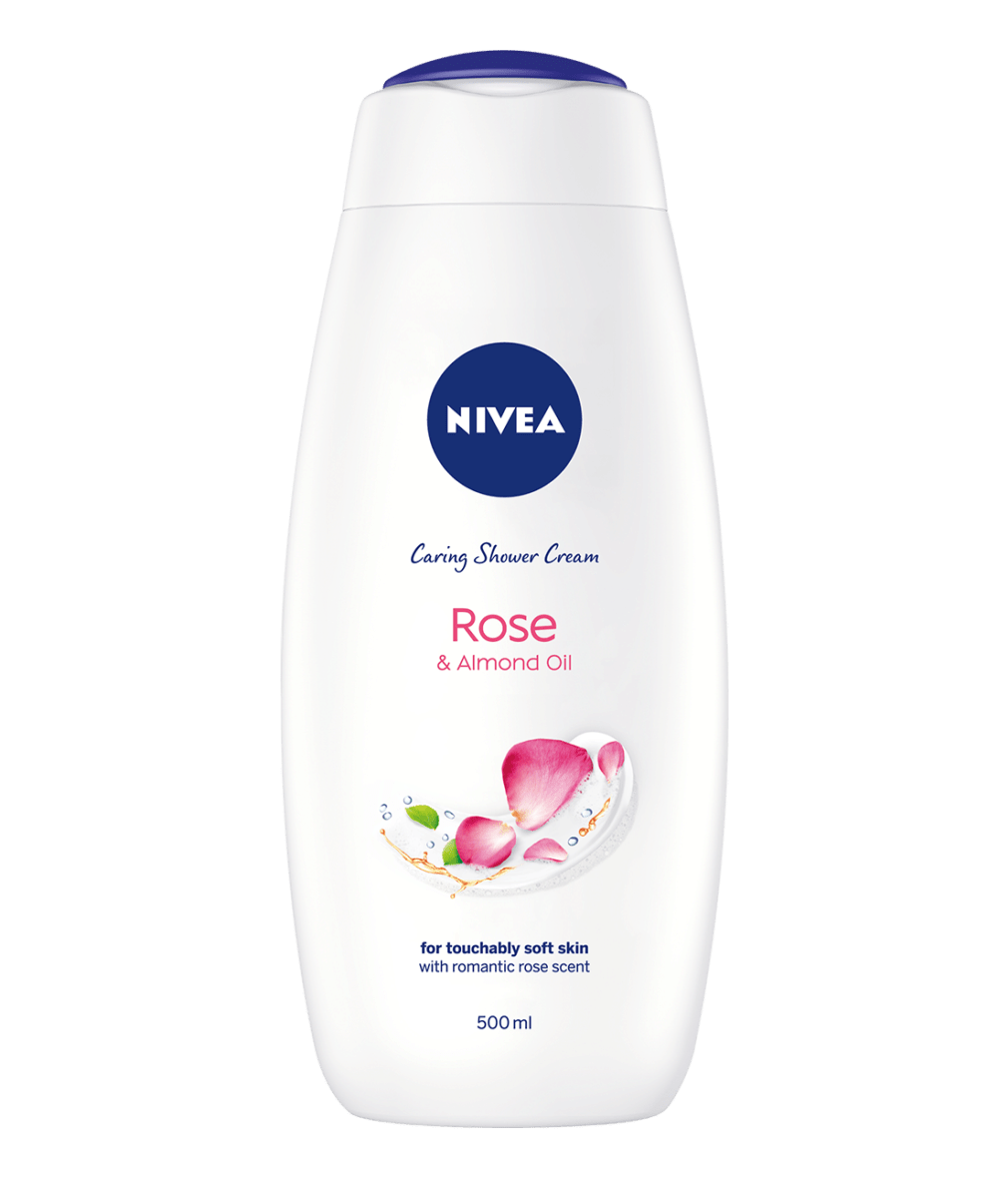NIVEA Rose & Almond Oil Shower Cream 500ml