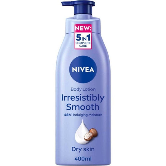 NIVEA Irresistibly Smooth Body Lotion for Dry Skin 400ml