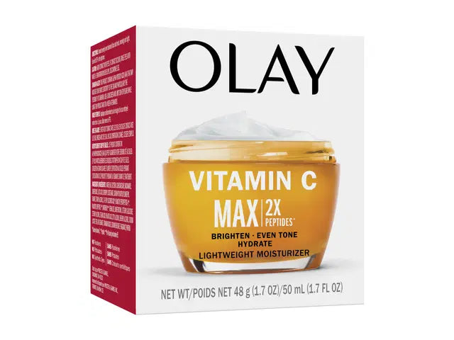 Olay Regenerist Vitamin C + Peptide 24 MAX Face Moisturizer - 1.7oz