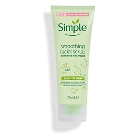 Simple Kind to Skin Smoothing Facial Scrub 75ml