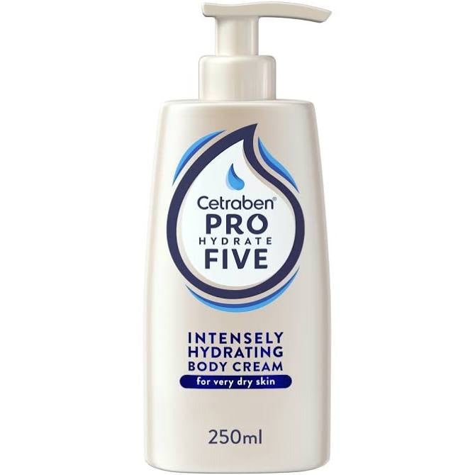 Cetraben
Pro Hydrate Five Intensely Hydrating Body Cream for Very Dry Skin 250ml