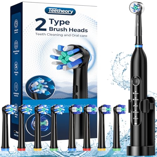 Teetheory 2 Type Brush Heads Teeth Cleaning