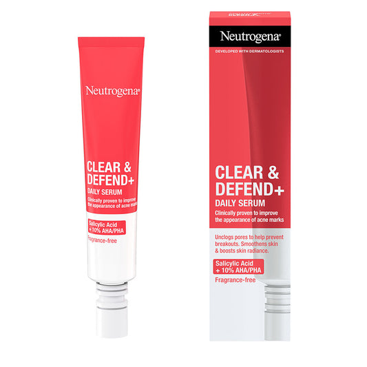 Neutrogena Clear and Defend Plus Daily Serum 30ml