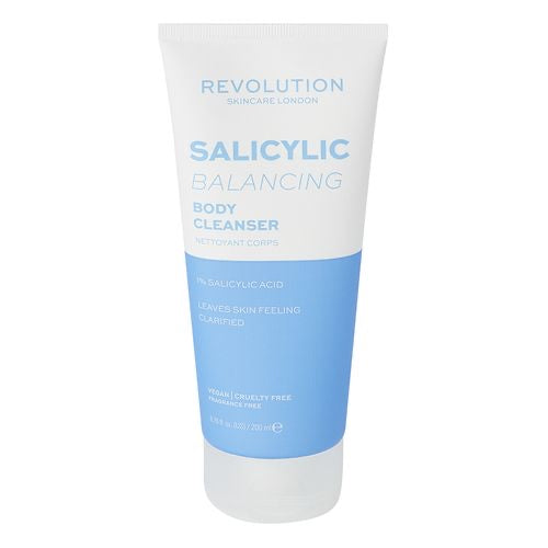 Revolution Body Skincare Salicylic (Balancing) Body Blemish Cleanser ...