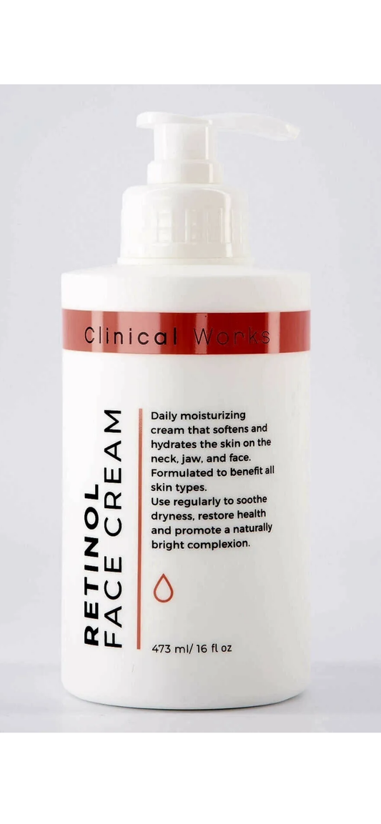 CLINICAL WORKS Retinol Face Cream 473ml