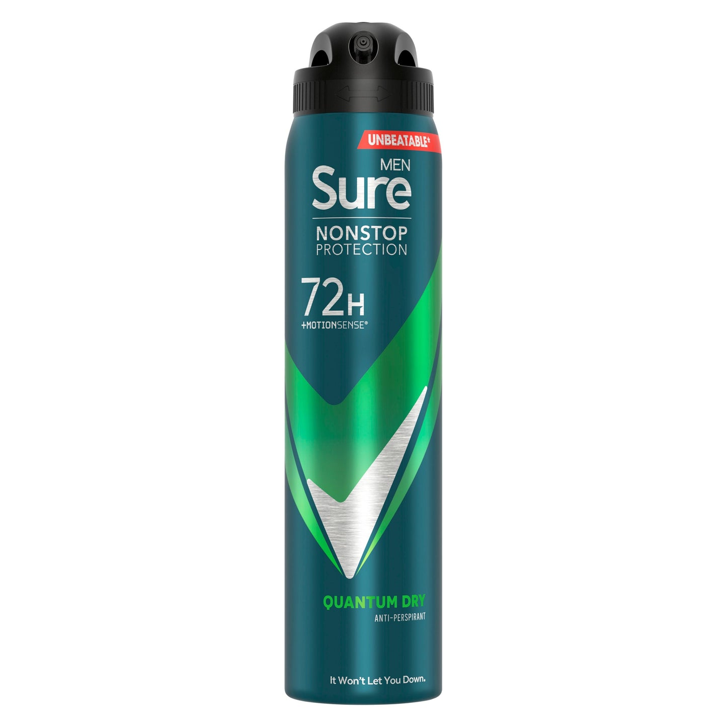 Sure men Quantum Dry Nonstop Protection Antiperspirant Deodorant Spray 250ml