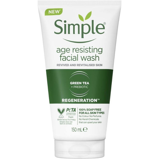 Simple Age Resisting Facial Wash 150ml