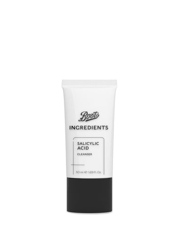 Boots Ingredients Salicylic Acid Cleanser 50ml