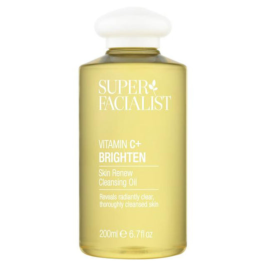 Superfacialist Vitamin C+ Skin Renew Cleansing Oil 200ml