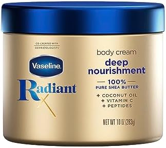 VASELINE RADIANT X DEEP NOURISHMENT BODY CREAM