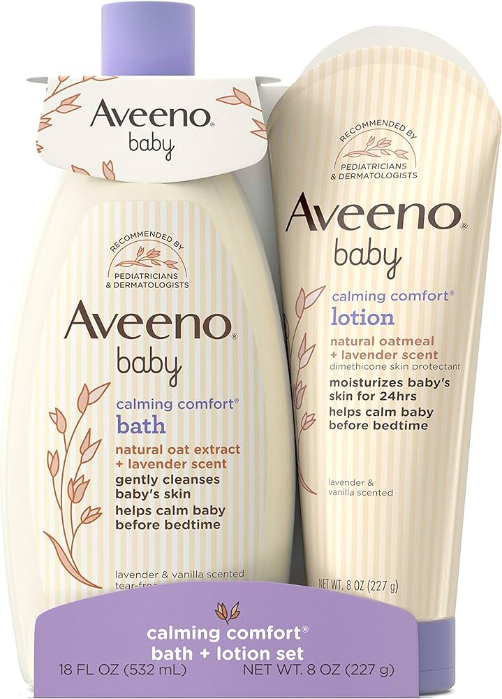 Aveeno Baby Calming Comfort Bath & Lotion Set