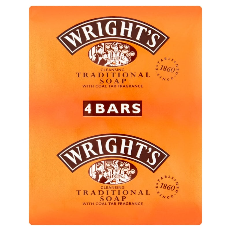 Wrights Traditional Soap 4 X 125g
