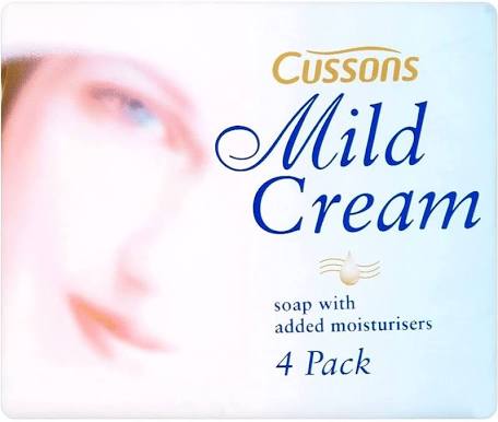 Cussons Mild Cream Soap 4 Pk 85g