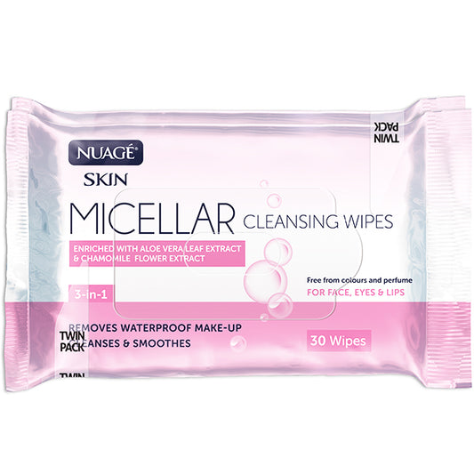 Nuage Micellar cleansing 30 wipes twin pack